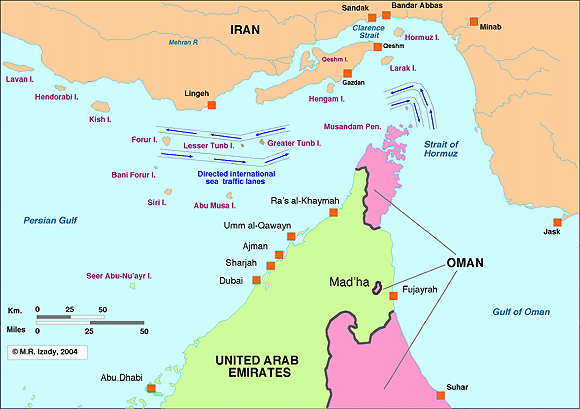 strait of hormuz. Strait of Hormuz - Maps - The